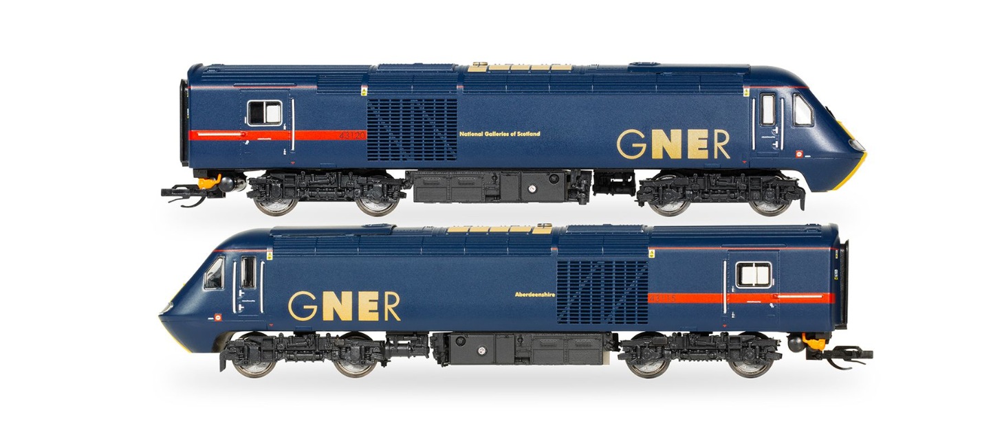 Hornby TT3047M - TT - 2-tlg. Diesel-Triebzug Class 43, GNER, Ep. V